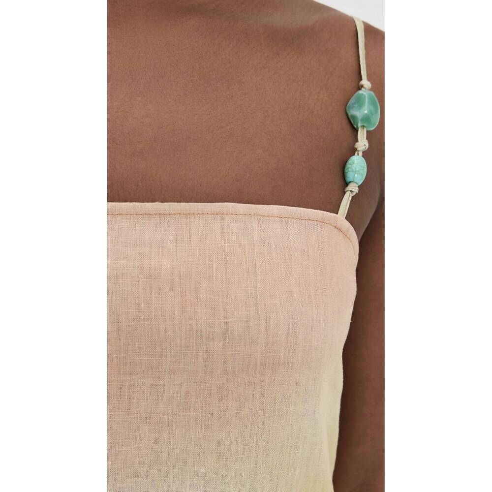 NEW STAUD laura linen dress in pastel clouds - Picture 5 of 5